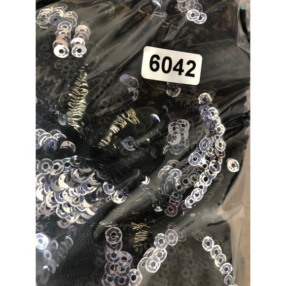 Badgley Mischka Midnight Swirl Gown Maxi Dress 4 - Picture 13 of 13